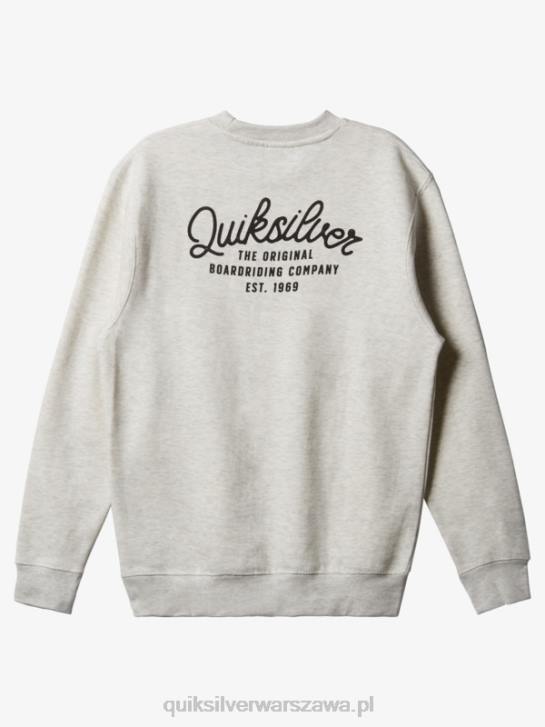 mężczyźni Quiksilver Nowa bluza z okrągłym dekoltem 4DBV1803 wrzos owsiany