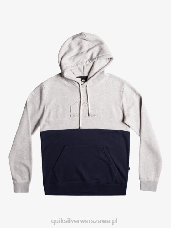 mężczyźni Quiksilver bluza z kapturem 4DBV1682 jasnoszary wrzos