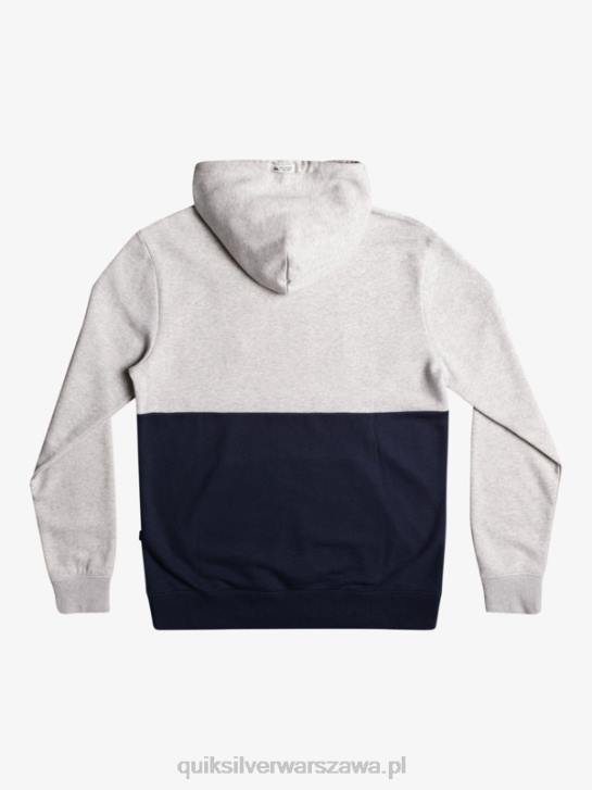mężczyźni Quiksilver bluza z kapturem 4DBV1682 jasnoszary wrzos