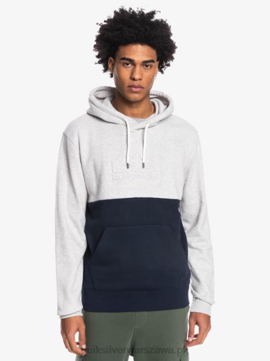 mężczyźni Quiksilver bluza z kapturem 4DBV1682 jasnoszary wrzos