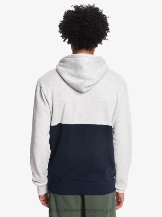 mężczyźni Quiksilver bluza z kapturem 4DBV1682 jasnoszary wrzos