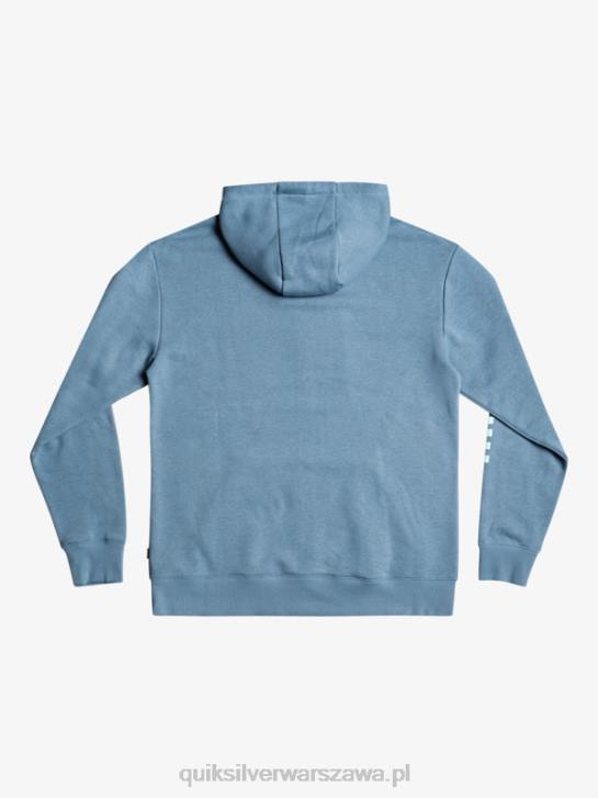 mężczyźni Quiksilver bluza z kapturem w omni kratkę 4DBV1485 prowansalski