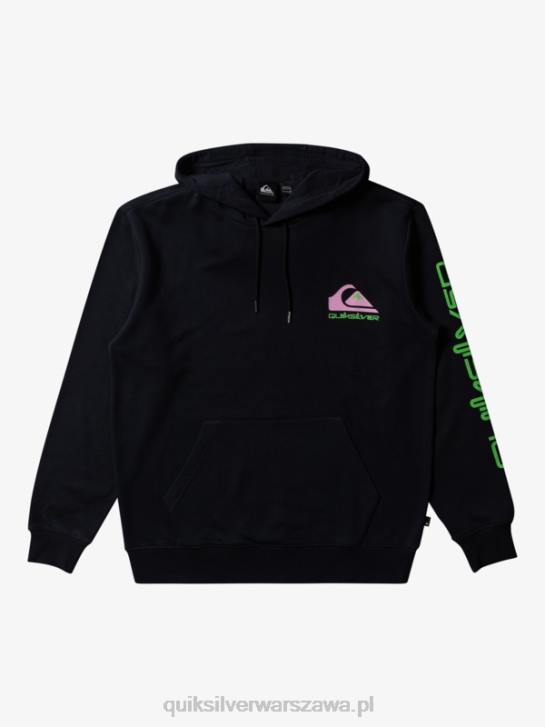 mężczyźni Quiksilver bluza z logo omni 4DBV641 czarny