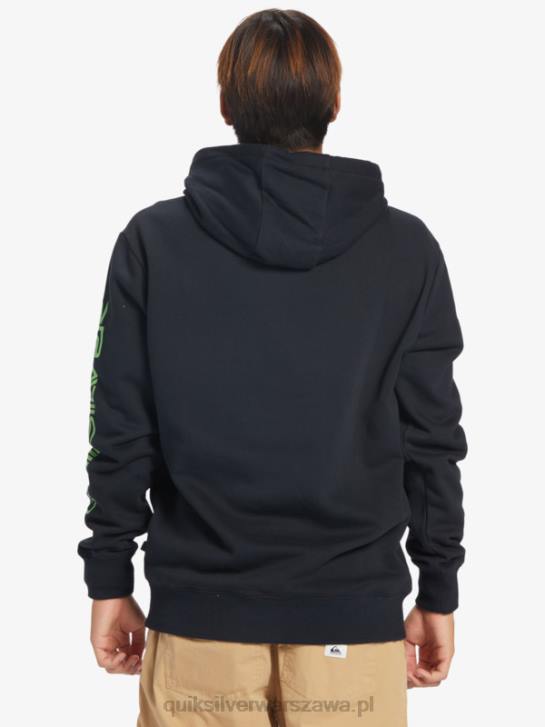 mężczyźni Quiksilver bluza z logo omni 4DBV641 czarny