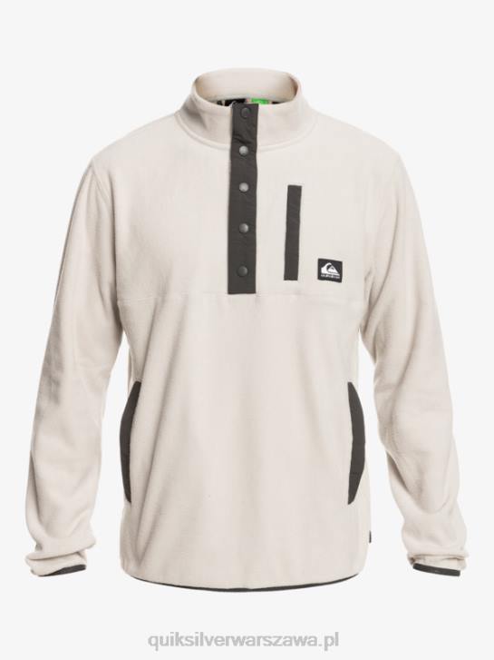 mężczyźni Quiksilver bluza z polaru No Destination Snap 4DBV1039 szary fiolet