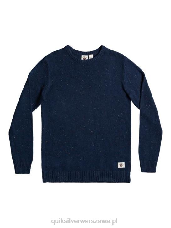 mężczyźni Quiksilver fajny sweterek 4DBV1827 insygnia niebieskie