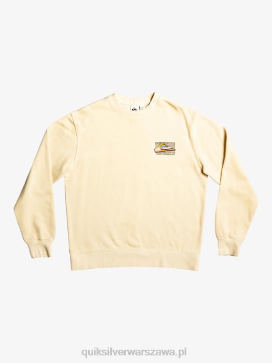 mężczyźni Quiksilver neonowa bluza z kapturem 4DBV1056 brzozowy