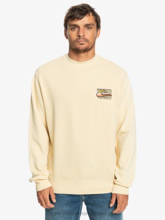 mężczyźni Quiksilver neonowa bluza z kapturem 4DBV1056 brzozowy
