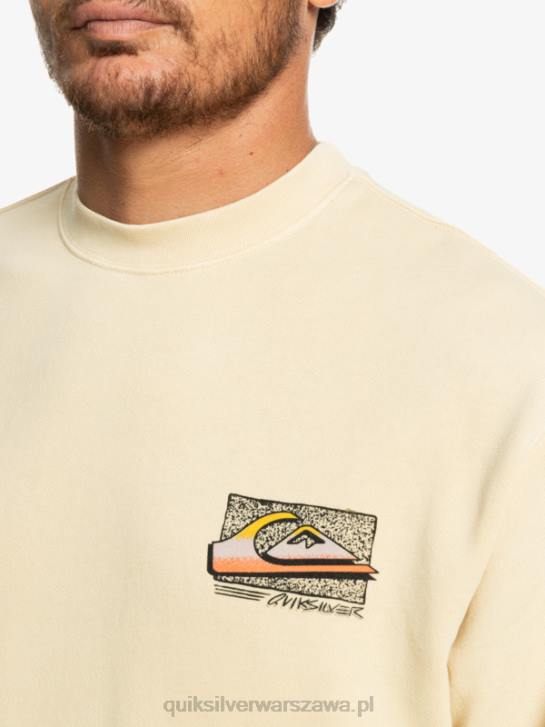 mężczyźni Quiksilver neonowa bluza z kapturem 4DBV1056 brzozowy