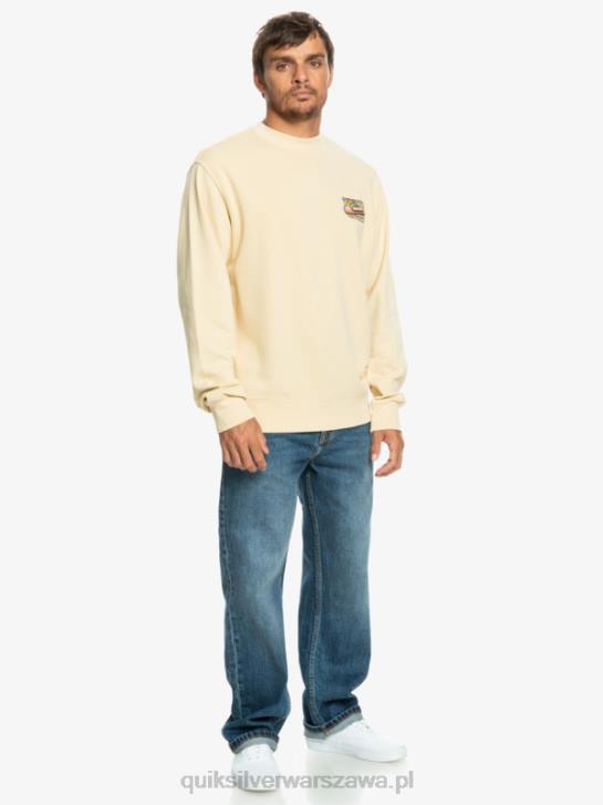 mężczyźni Quiksilver neonowa bluza z kapturem 4DBV1056 brzozowy