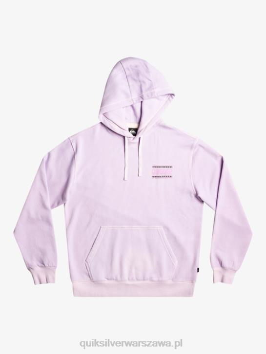 mężczyźni Quiksilver neonowa bluza z kapturem 4DBV1356 pastelowy liliowy