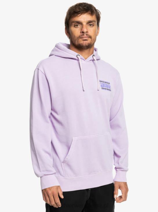 mężczyźni Quiksilver neonowa bluza z kapturem 4DBV1356 pastelowy liliowy