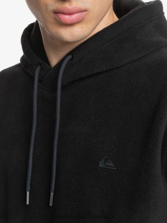 mężczyźni Quiksilver niezbędna bluza z kapturem 4DBV1489 czarny