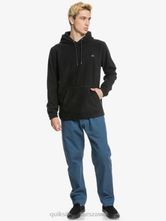 mężczyźni Quiksilver niezbędna bluza z kapturem 4DBV1489 czarny