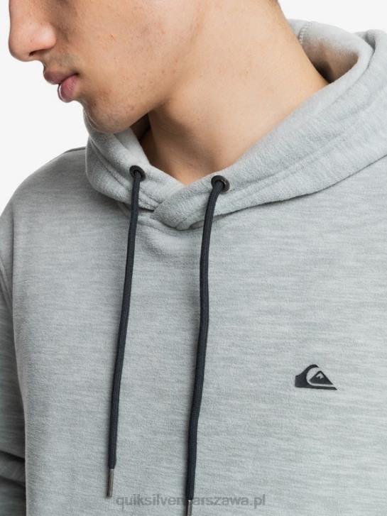 mężczyźni Quiksilver niezbędna bluza z kapturem 4DBV1490 jasnoszary wrzos