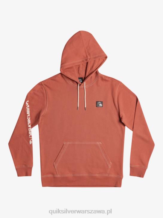 mężczyźni Quiksilver oryginalna bluza z kapturem 4DBV1034 Marsala