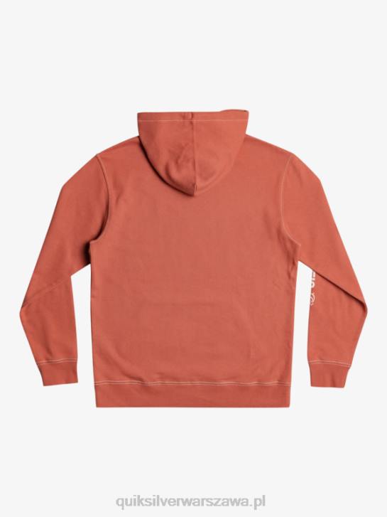 mężczyźni Quiksilver oryginalna bluza z kapturem 4DBV1034 Marsala