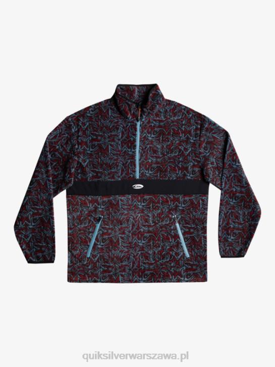 mężczyźni Quiksilver polar z zamkiem błyskawicznym Saturn 4DBV1562 prowansalski niebieski saturn