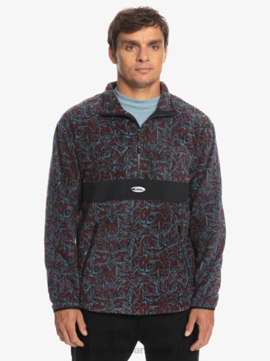 mężczyźni Quiksilver polar z zamkiem błyskawicznym Saturn 4DBV1562 prowansalski niebieski saturn