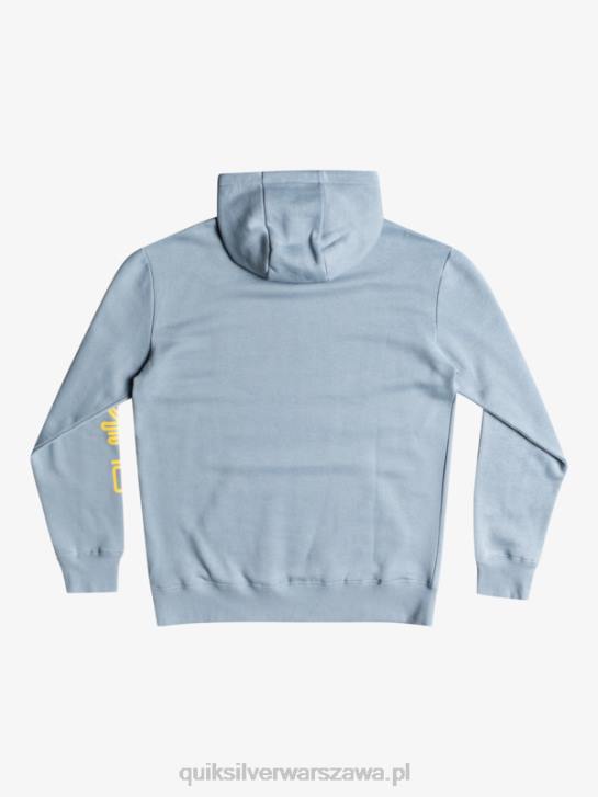 mężczyźni Quiksilver polarowa bluza z kapturem i logo omni 4DBV1090 czarny