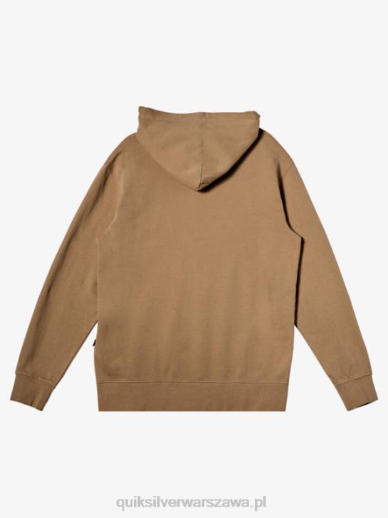mężczyźni Quiksilver słodka jak bluza z kapturem 4DBV1219 szarobrązowy plac