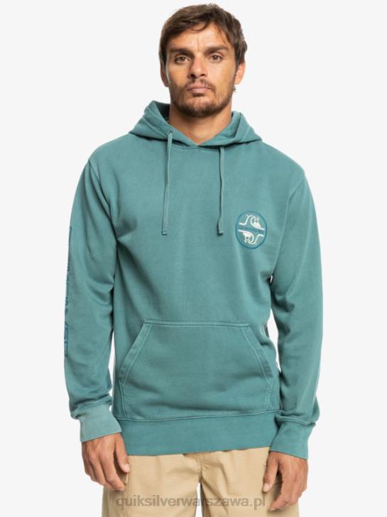mężczyźni Quiksilver słodka jak bluza z kapturem 4DBV1220 bretoński niebieski