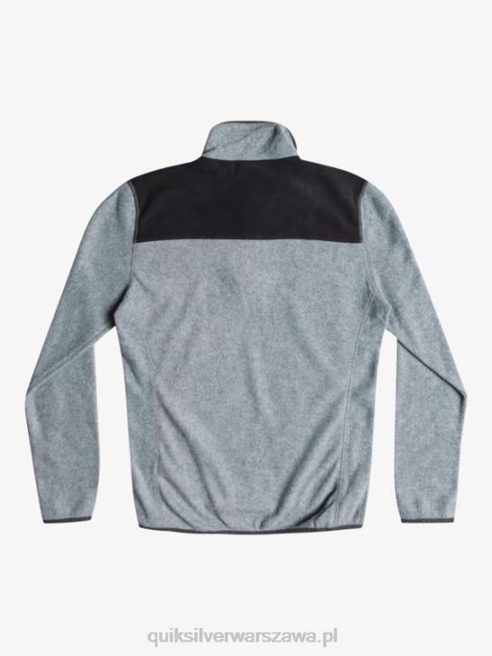 mężczyźni Quiksilver sweter z polaru firmy aker 4DBV1879 wrzosowy szary