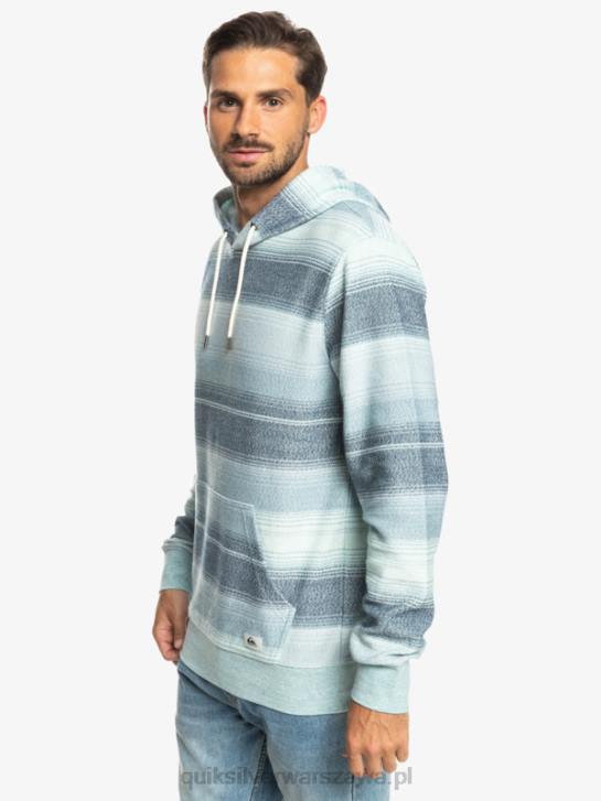 mężczyźni Quiksilver świetna bluza z kapturem firmy Otway 4DBV1246 niebieski prowansalski wielki otway