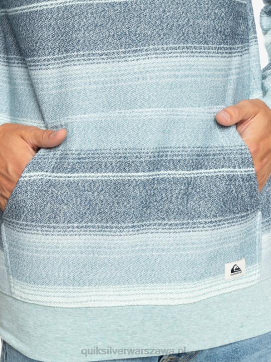 mężczyźni Quiksilver świetna bluza z kapturem firmy Otway 4DBV1246 niebieski prowansalski wielki otway