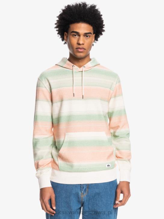 mężczyźni Quiksilver świetna bluza z kapturem firmy Otway 4DBV1248 szałwia pustynna wielka otway