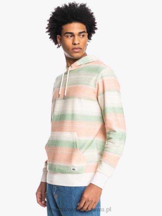 mężczyźni Quiksilver świetna bluza z kapturem firmy Otway 4DBV1248 szałwia pustynna wielka otway