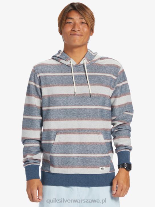 mężczyźni Quiksilver świetna bluza z kapturem firmy Otway 4DBV577 granatowy o północy wielki otway