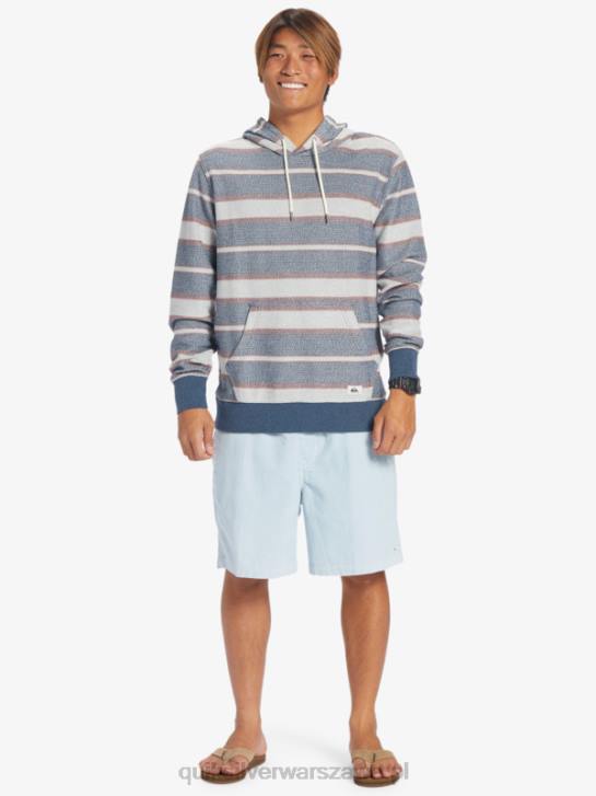 mężczyźni Quiksilver świetna bluza z kapturem firmy Otway 4DBV577 granatowy o północy wielki otway