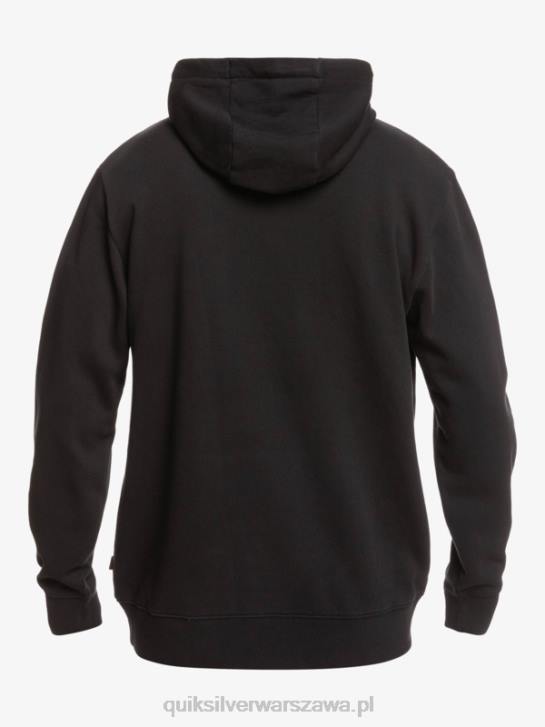 mężczyźni Quiksilver x Stranger Oficjalna bluza z kapturem z logo rzeczy 4DBV1806 czarny