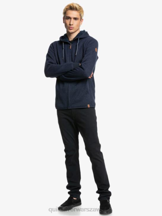 mężczyźni Quiksilver zapinana na zamek bluza firmy keller 4DBV1478 paryska noc