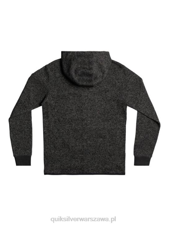 mężczyźni Quiksilver zapinana na zamek bluza firmy keller 4DBV1480 ciemnoszary wrzos