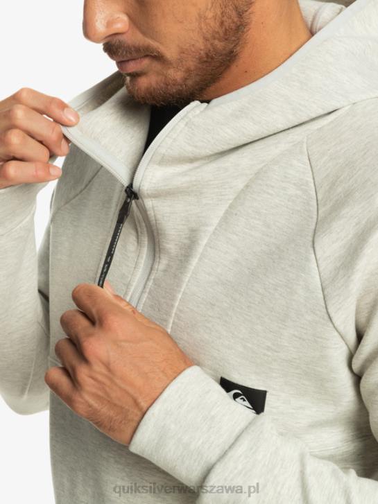mężczyźni Quiksilver zdejmij bluzę z kapturem 4DBV1029 szary fioletowy wrzos