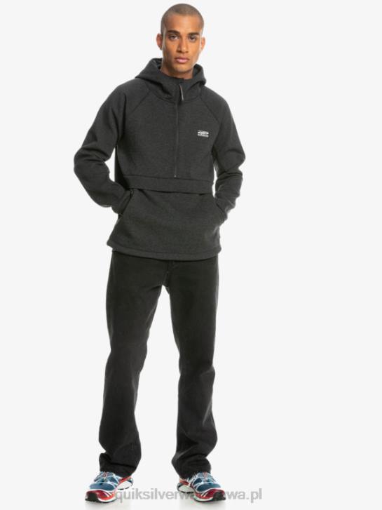 mężczyźni Quiksilver zejdź z rozpinanej bluzy z kapturem 4DBV1370 fantomowy wrzos
