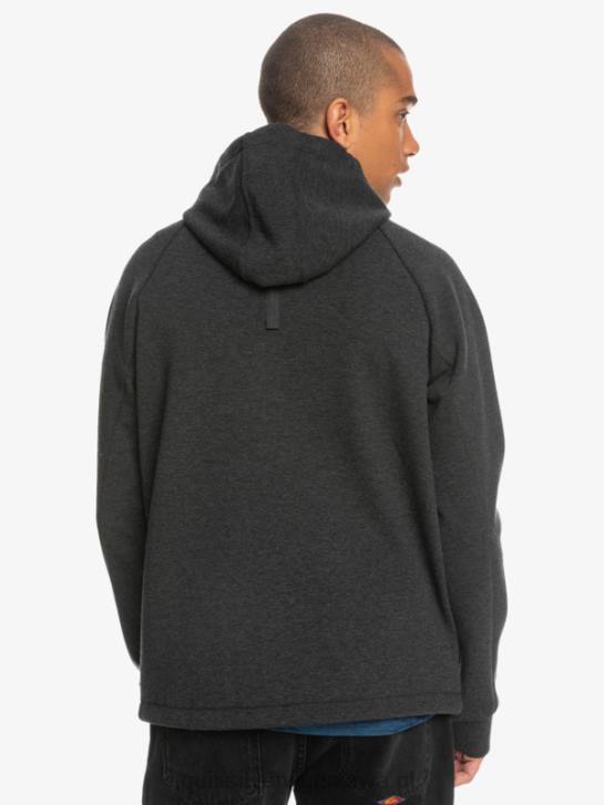 mężczyźni Quiksilver zejdź z rozpinanej bluzy z kapturem 4DBV1370 fantomowy wrzos