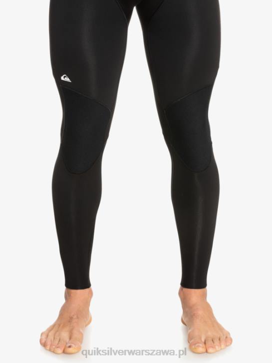 mężczyźni Quiksilver Kombinezon 3/2 do codziennych sesji z suwakiem z tyłu 4DBV926 czarny/brązowy
