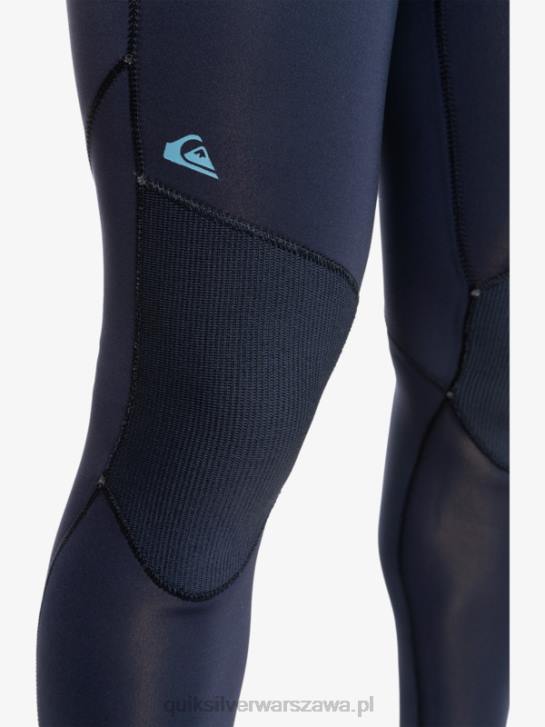 mężczyźni Quiksilver Kombinezon 3/2 do codziennych sesji z suwakiem z tyłu 4DBV927 ciemny granat/czarny