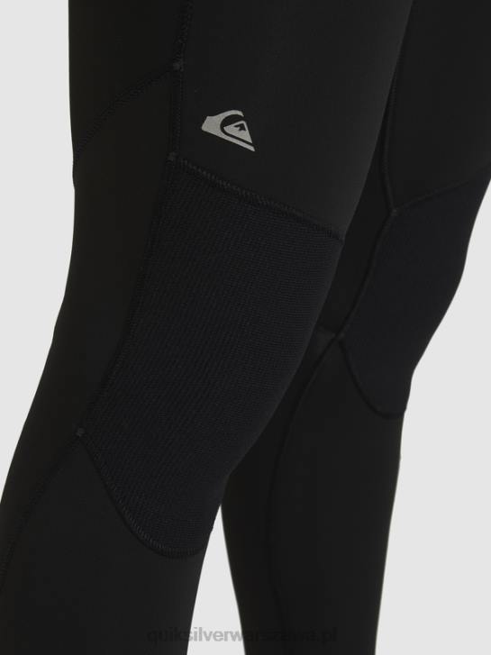 mężczyźni Quiksilver Kombinezon 3/2 do codziennych sesji z suwakiem z tyłu 4DBV928 czarny