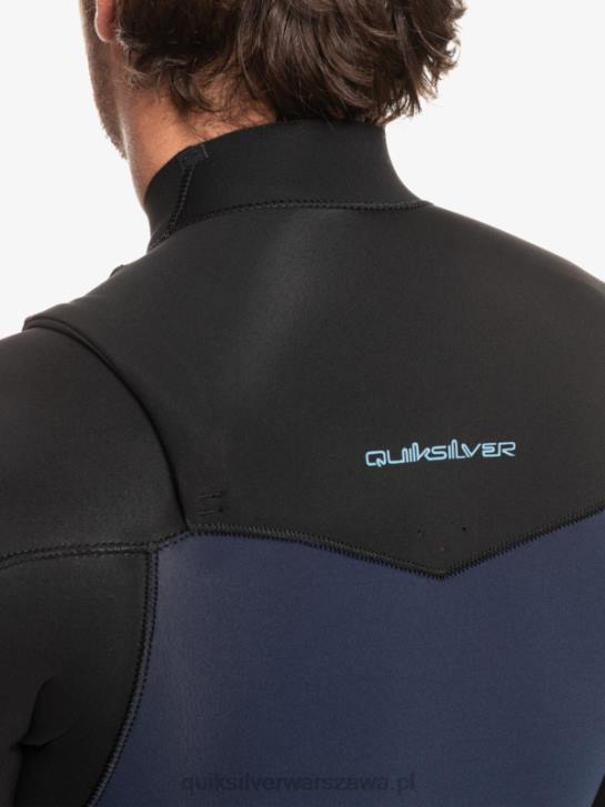 mężczyźni Quiksilver Kombinezon zapinany na zamek błyskawiczny na 3/2 codziennych sesji 4DBV1278 ciemny granat/czarny