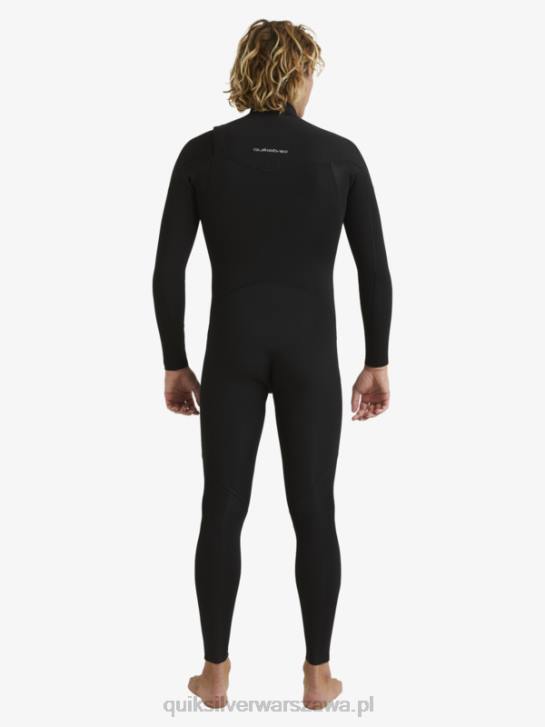 mężczyźni Quiksilver Kombinezon zapinany na zamek błyskawiczny na 3/2 codziennych sesji 4DBV1280 czarny