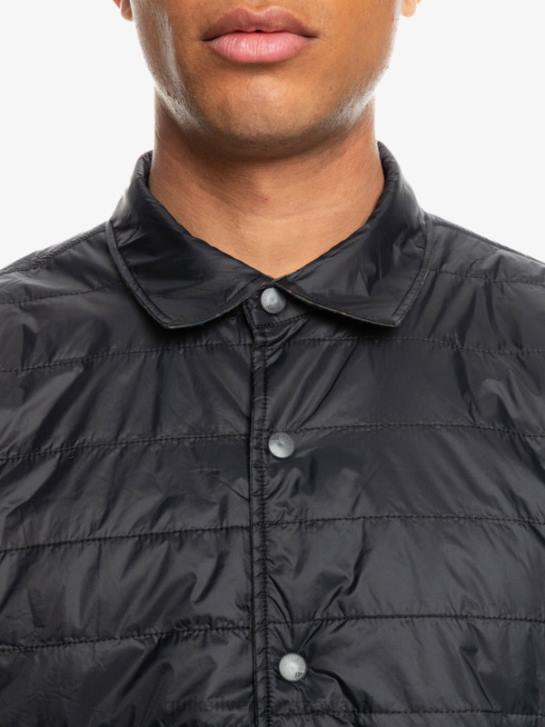 mężczyźni Quiksilver Dwustronna koszula flanelowa z izolacją Free Climb 4DBV1703 swobodna wspinaczka fantomowa