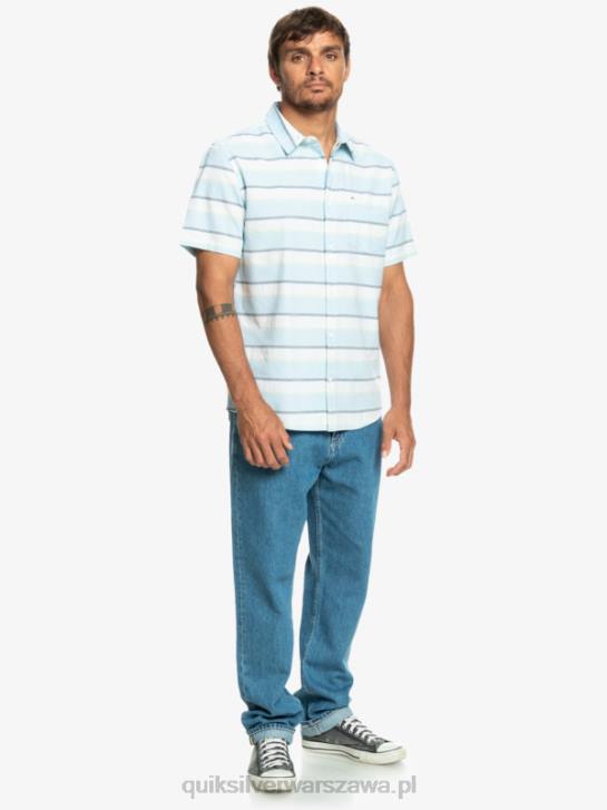 mężczyźni Quiksilver Koszulka Cali Sunrise z krótkim rękawem 4DBV1206 biały kalifornijski wschód słońca 231