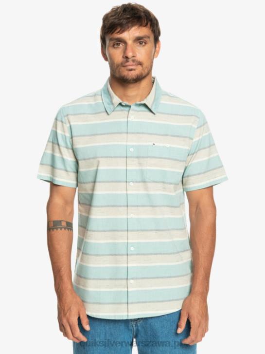 mężczyźni Quiksilver Koszulka Cali Sunrise z krótkim rękawem 4DBV1207 plaza ciemnoszary kalifornijski wschód słońca 231