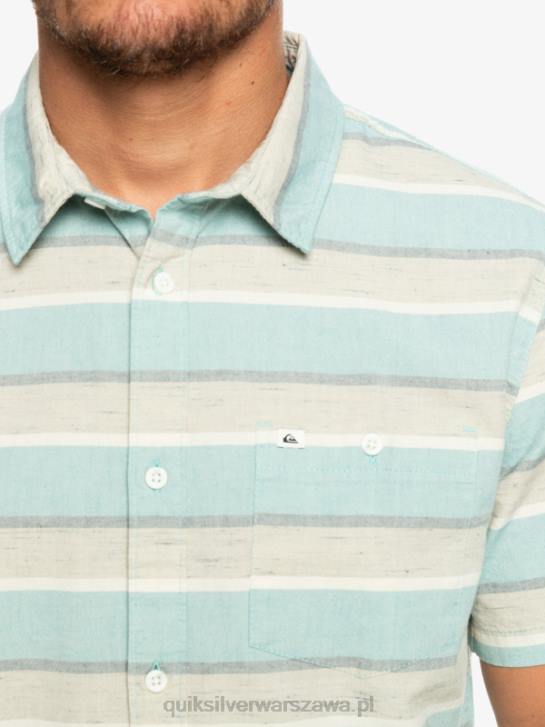 mężczyźni Quiksilver Koszulka Cali Sunrise z krótkim rękawem 4DBV1207 plaza ciemnoszary kalifornijski wschód słońca 231