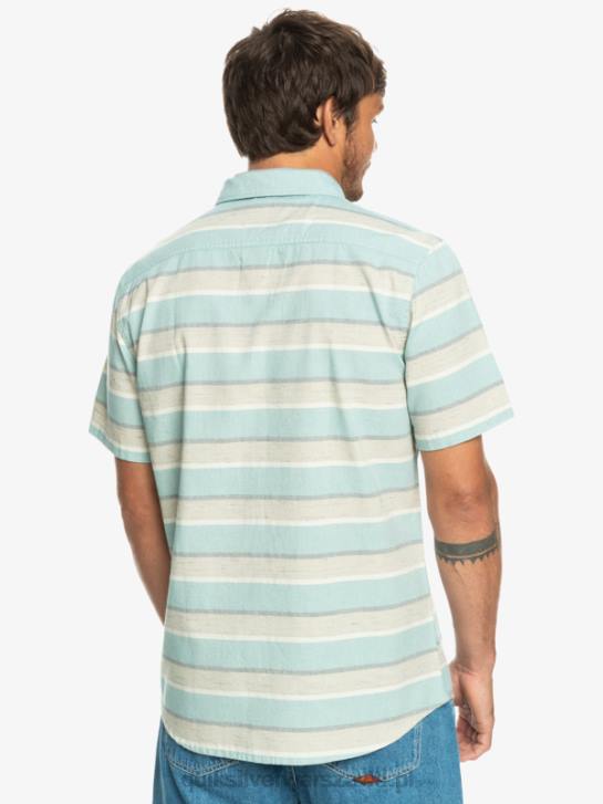 mężczyźni Quiksilver Koszulka Cali Sunrise z krótkim rękawem 4DBV1207 plaza ciemnoszary kalifornijski wschód słońca 231