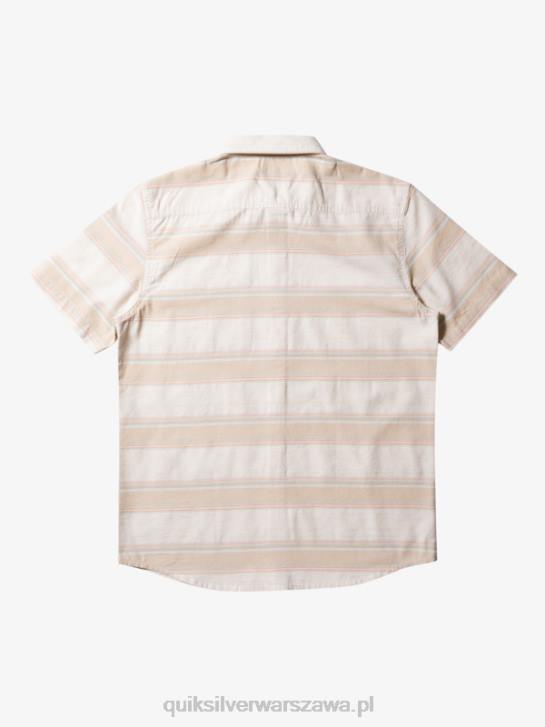 mężczyźni Quiksilver Koszulka Cali Sunrise z krótkim rękawem 4DBV445 brzoza cali ul